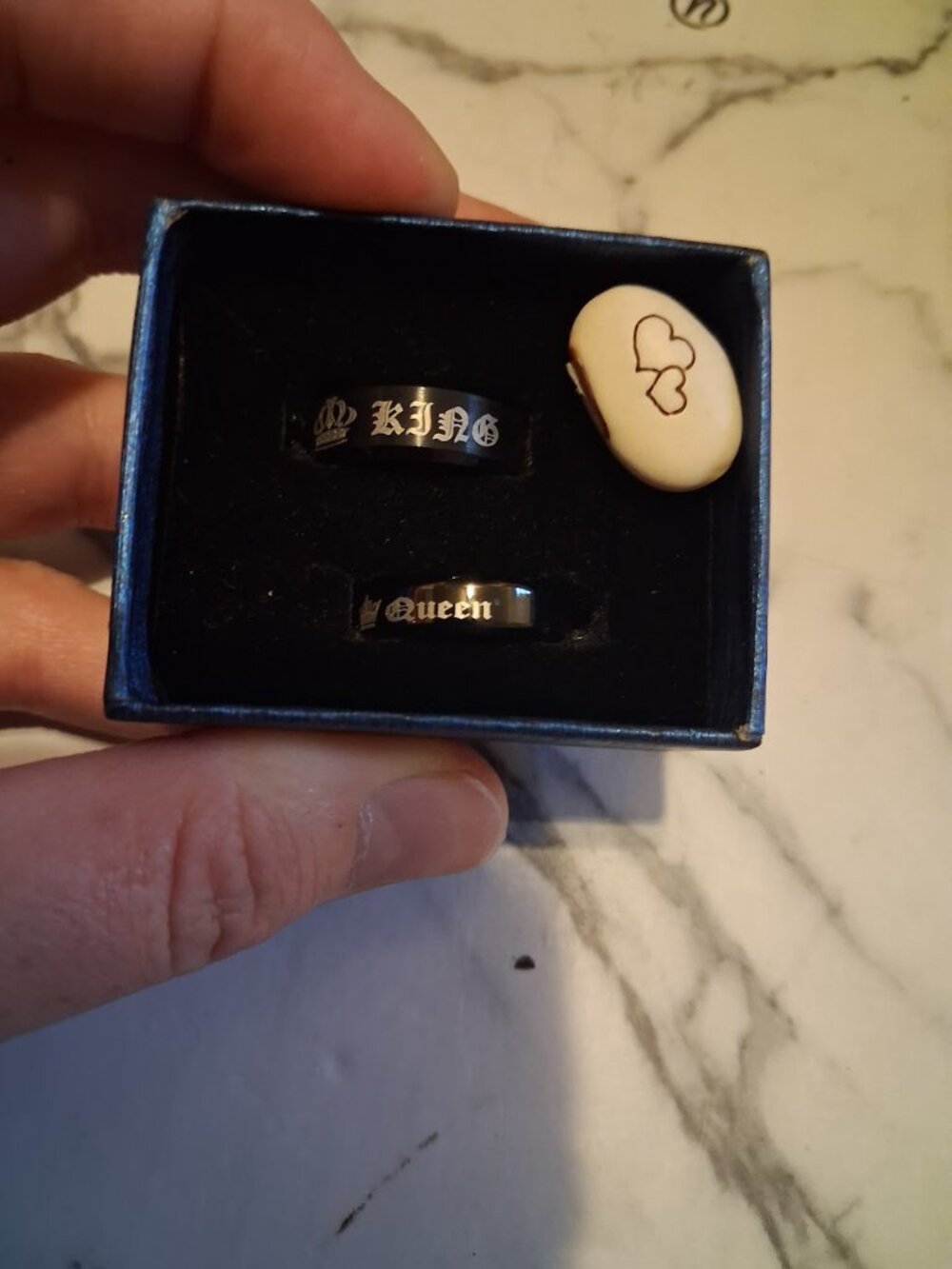 King & Queen ring set